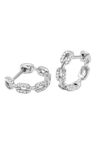 Créoles Soul Light - Or blanc et diamants