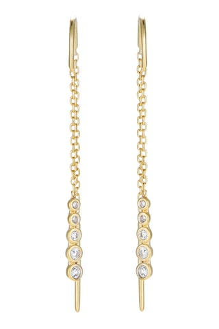 Boucles d'oreilles Khonsu - Or jaune et diamants