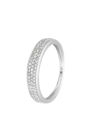 2 bagues Duo magique - Or blanc et diamants