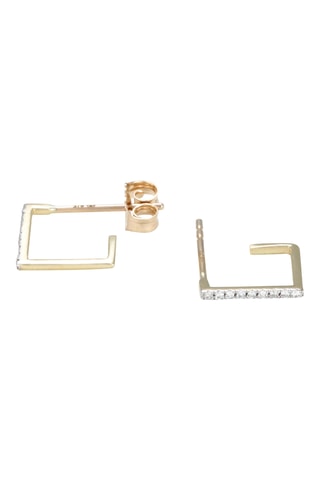 Boucles d'oreilles Vision - Or jaune et diamants