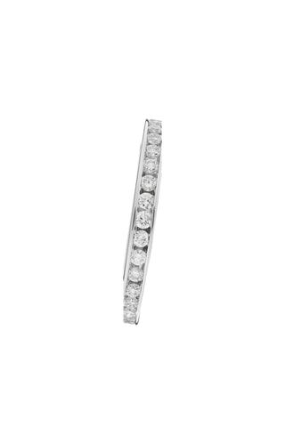 Bague Tour complet Princière - Or blanc et diamants