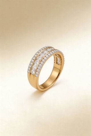 Bague Désir - Or jaune et diamants