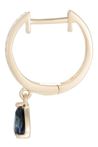 Boucles d'oreilles Saphir éternel - Or jaune, diamants et saphirs