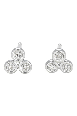 Puces - Or blanc et diamants