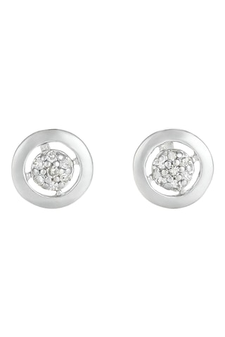 Puces Perfect Stone - Or blanc et diamants