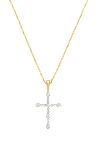 Pendentif Loyala - Or jaune et diamants