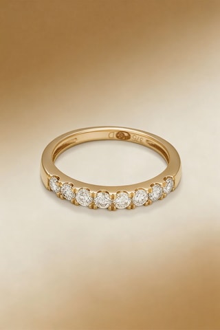 Bague Rommani - Or jaune et diamants