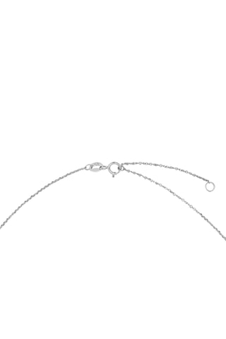 Pendentif Quadra - Or blanc et saphirs