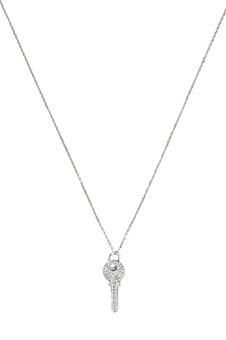 Pendentif Cyrène - Or blanc et diamants