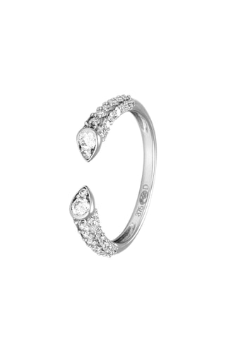 Bague Paloma - Or blanc et diamants