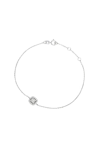 Bracelet Anoukis - Or blanc et diamants
