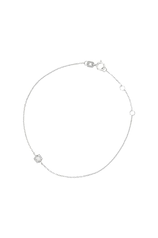Bracelet Alba - Or blanc et diamants