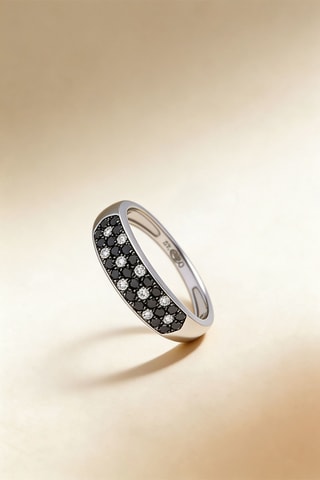 Bague Espoir - Or blanc et diamants