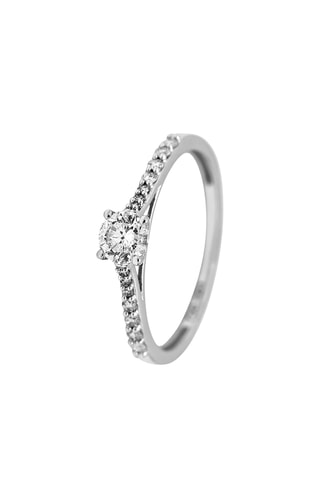 Bague Eternelle - Or blanc et diamants