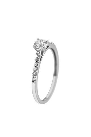Bague Eternelle - Or blanc et diamants