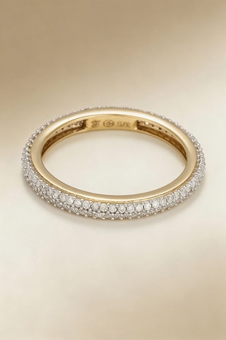 Bague Nyx - Or jaune et diamants