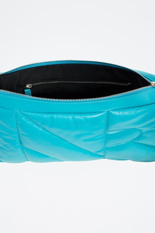 Bolso de piel de cordero - Azul - Nina Ricci
