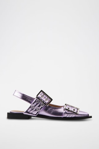 Sandalias - Malva - Ganni
