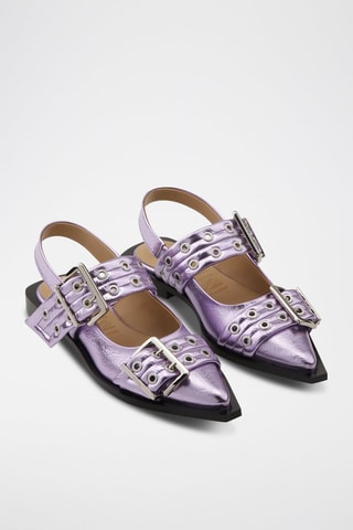 Sandalias - Malva - Ganni