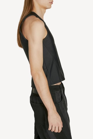 Camiseta de tirantes - Negro - Mugler