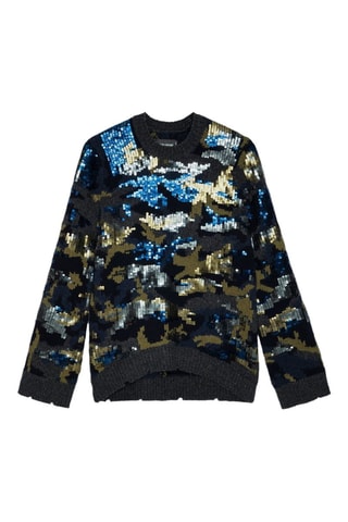 Jersey de lana merino - Negro
