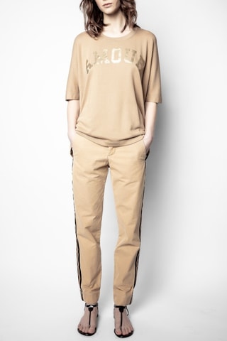 Pantalón - Beige