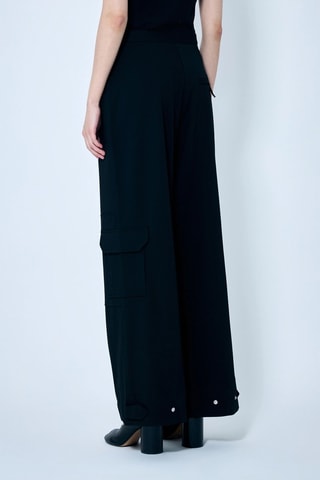 Pantalón cargo - Negro - Ganni