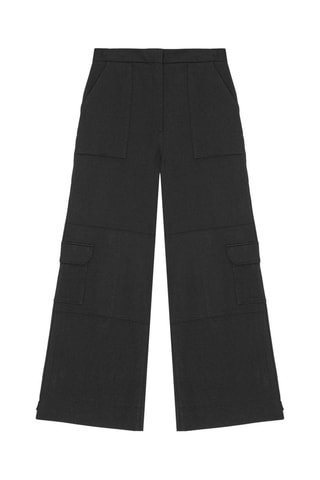 Pantalón cargo - Negro - Ganni