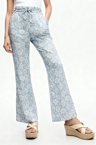 Pantalón - Celeste - Ganni