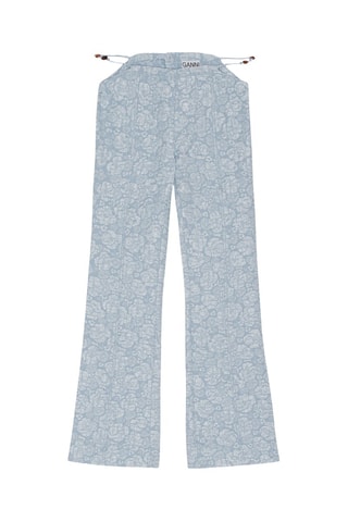 Pantalón - Celeste - Ganni