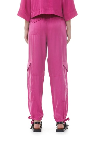 Pantalón - Fucsia - Ganni