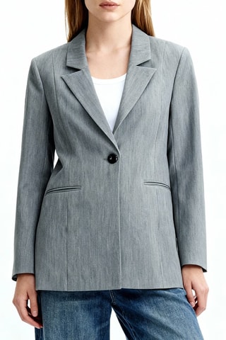 Chaqueta - Gris - Ganni