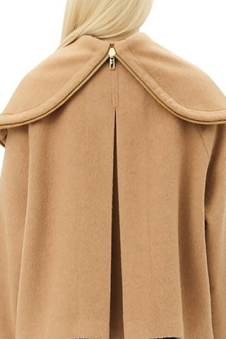 Chaqueta de lana - Marrón claro - Ganni