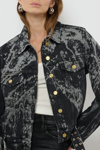 Chaqueta de algodón orgánico - Negro - Ganni