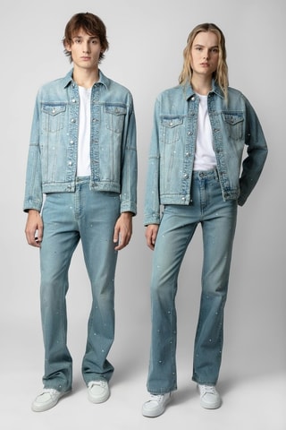 Chaqueta vaquera - Azul claro
