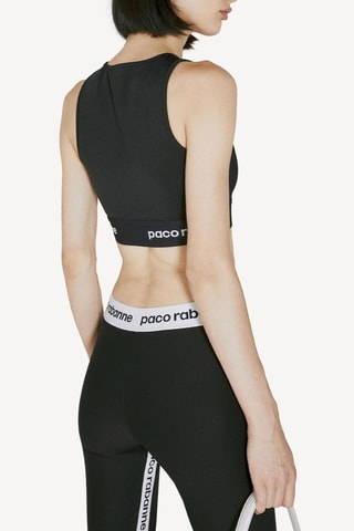 Sujetador deportivo - Negro - Paco Rabanne