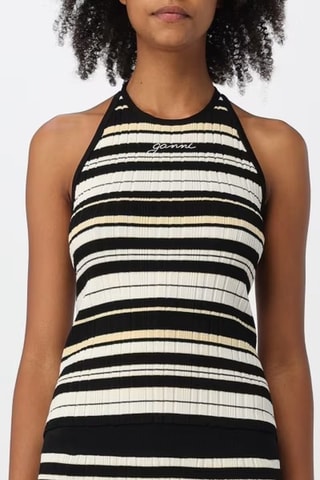 Top - Negro - Ganni