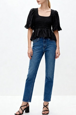 Top - Negro - Ganni