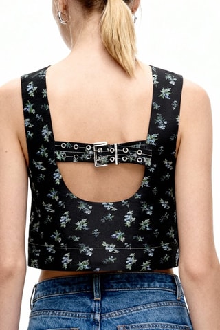 Top - Negro - Ganni