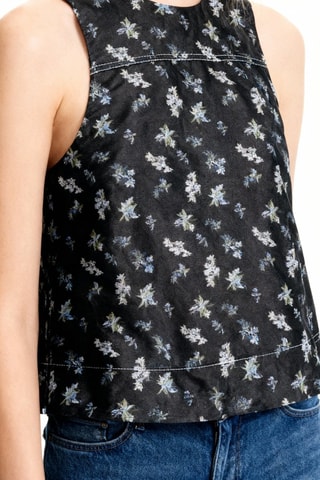 Top - Negro - Ganni