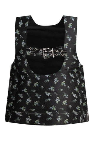 Top - Negro - Ganni