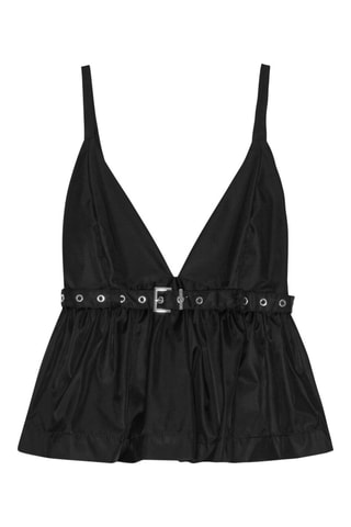 Top - Negro - Ganni