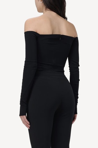 Top - Negro - Mugler