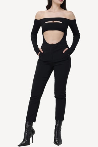 Top - Negro - Mugler
