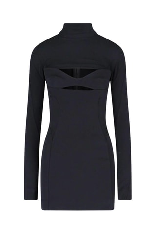 Vestido corto - Negro - Mugler