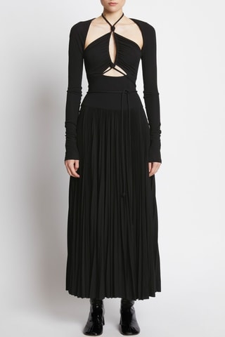 Vestido largo - Negro - Proenza Schouler