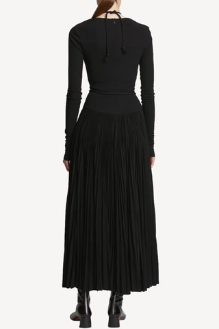 Vestido largo - Negro - Proenza Schouler