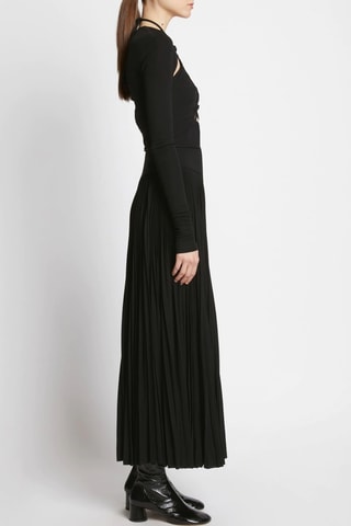 Vestido largo - Negro - Proenza Schouler