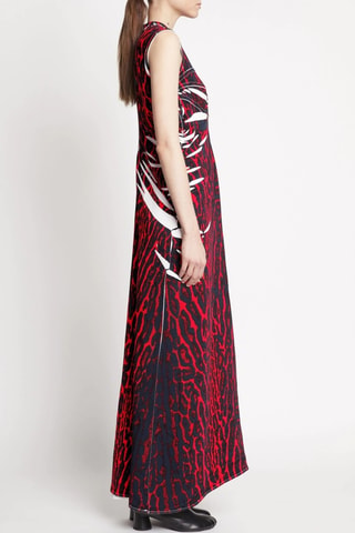 Vestido largo sin mangas - Rojo - Proenza Schouler
