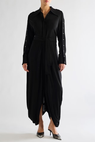 Vestido camisero - Negro - Proenza Schouler